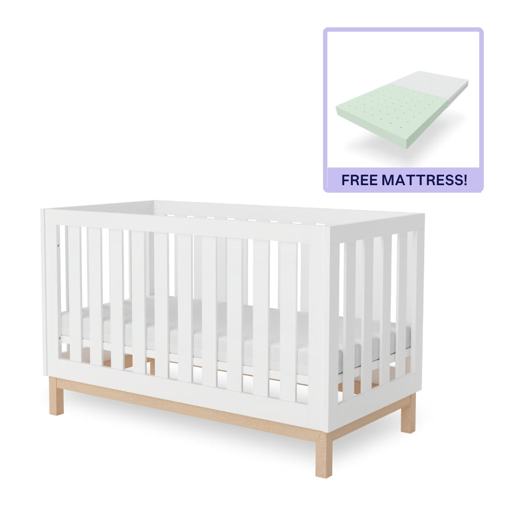 BabyRest Bailey Cot + Mattress bundle – Anstel Brands